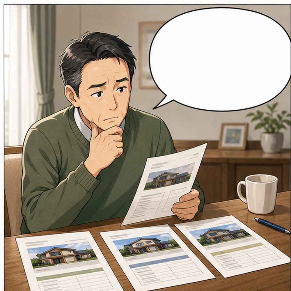 提示価格だけでなく、費用と引渡し条件を比べる 起
