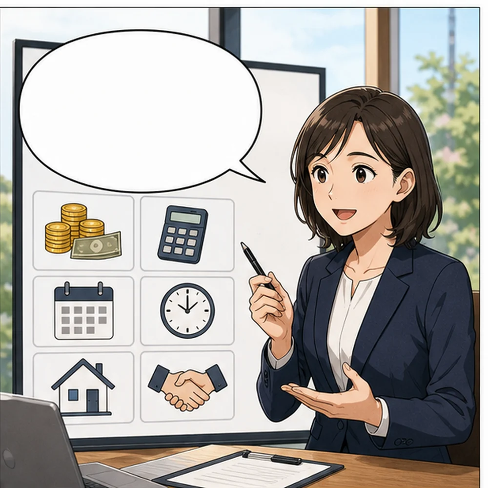 提示価格だけでなく、費用と引渡し条件を比べる 承